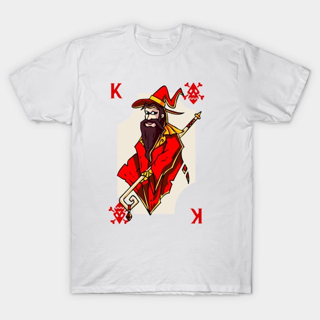 Easy Halloween Playing Card Costume: King of Diamonds T-Shirt by SLAG_Creative